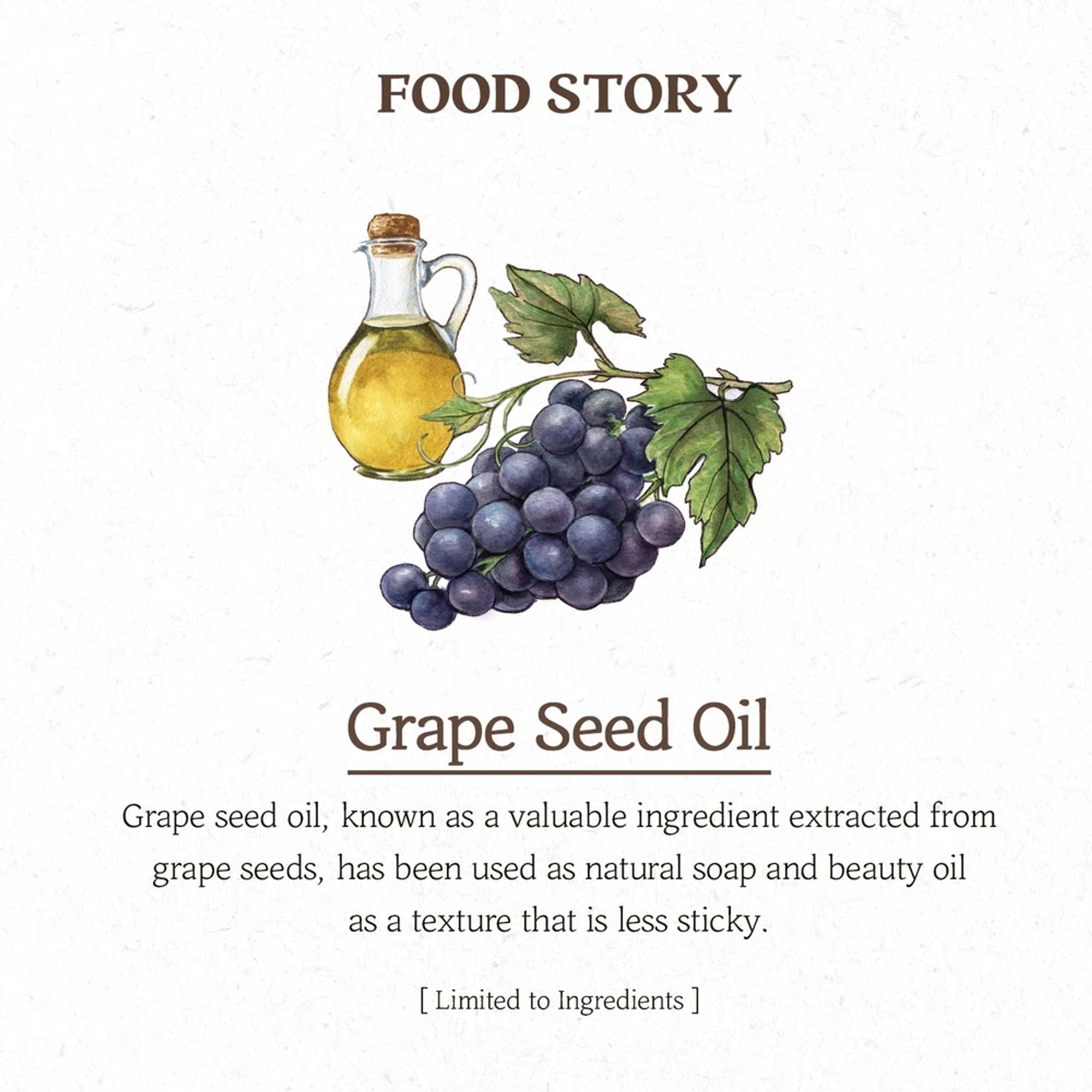 Skinfood Grape Seed Oil Body Lotion - Anti-Aging, Soothing, Skin Repair | Grocsy
