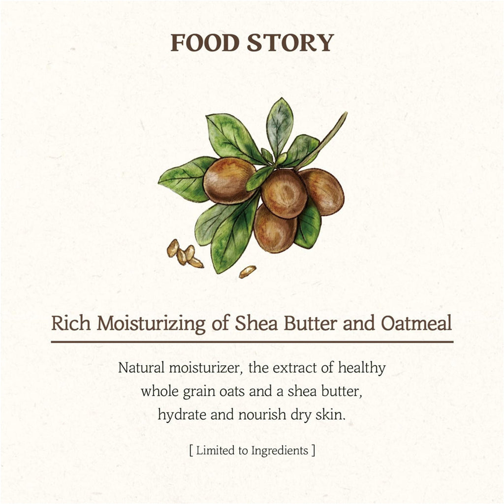 Skinfood Intensive Shea Butter Cream Wash - Nourishing, Moisturizing, Skin Softening | Grocsy
