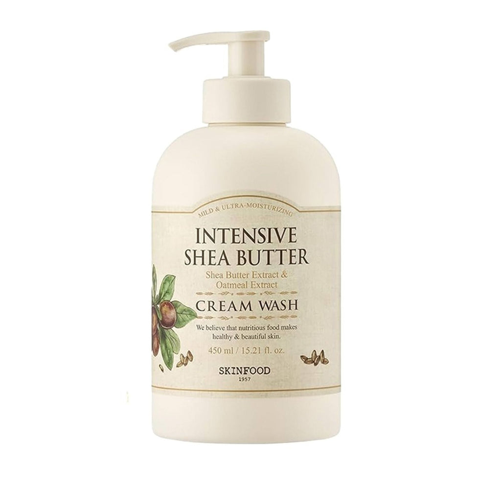 Skinfood Intensive Shea Butter Cream Wash - Nourishing, Moisturizing, Skin Softening | Grocsy