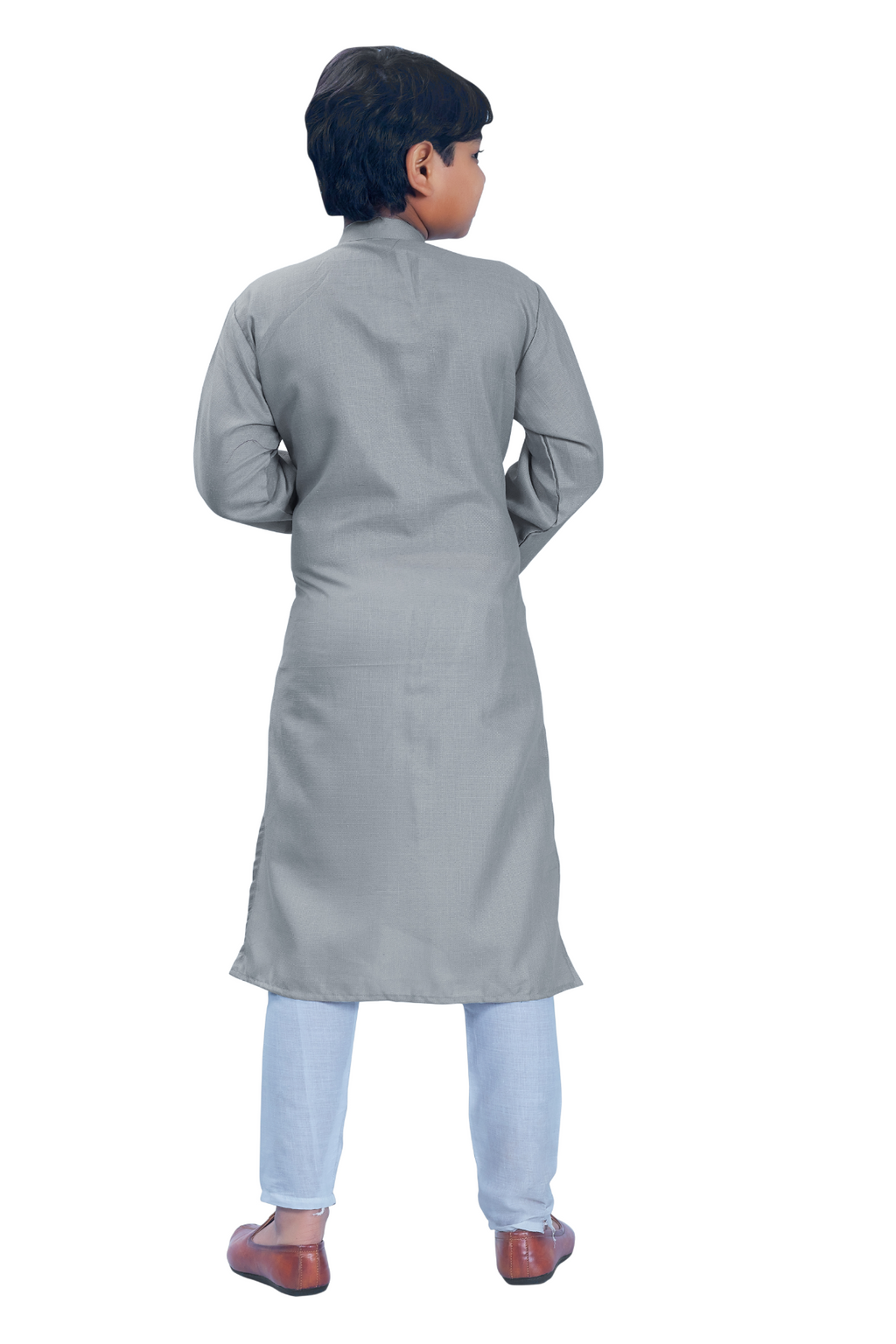 DEIANA'S Casual Designer Kurta Pyjama Set For Boys And kids (Dark Grey) | Grocsy