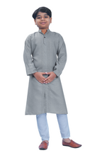 DEIANA'S Casual Designer Kurta Pyjama Set For Boys And kids (Dark Grey) | Grocsy