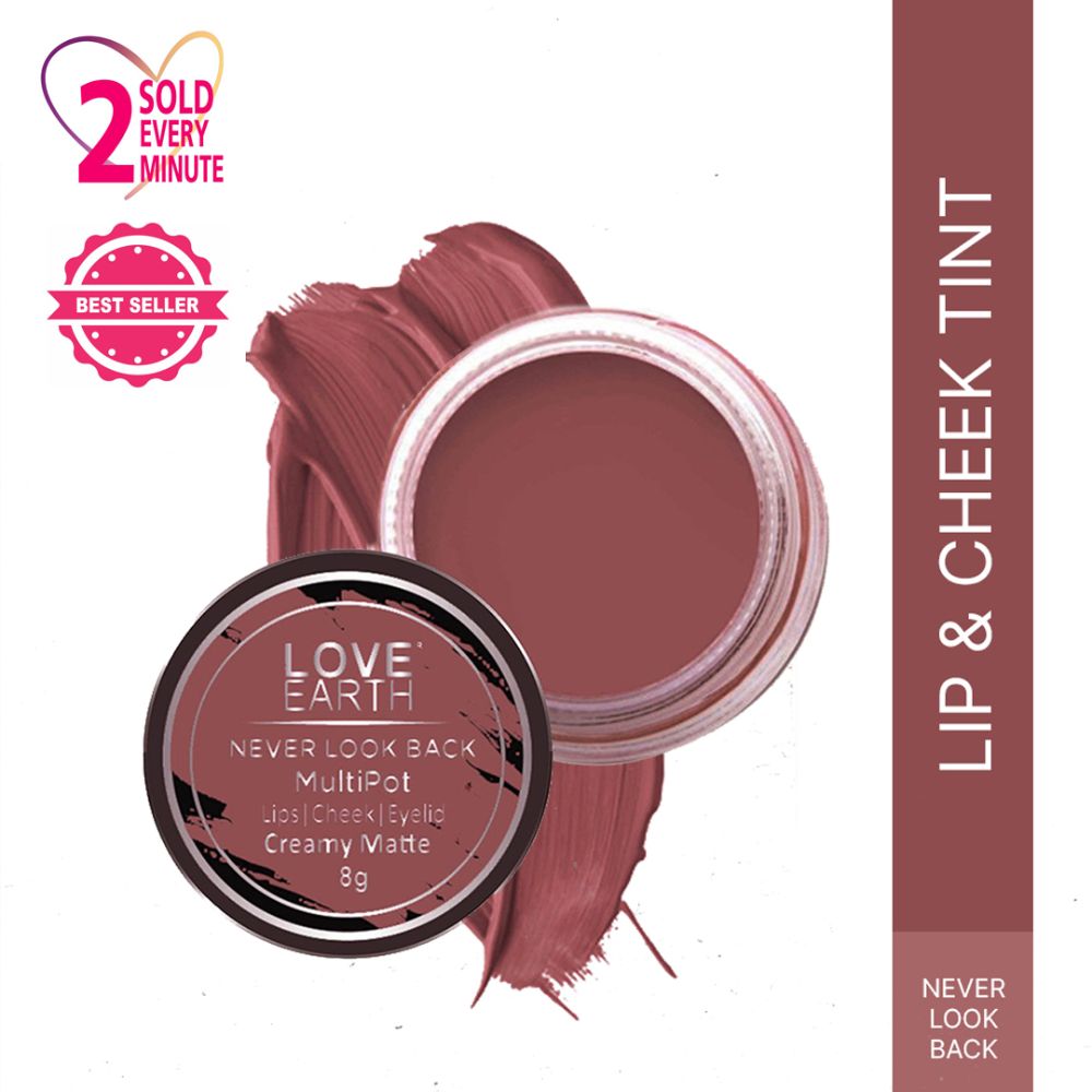 Love Earth Lip Tint & Cheek Tint Multipot - Never Look Back | Grocsy