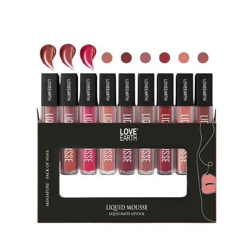 Love Earth Liquid Mousse Miniature Liquid Matte Lipstick | Grocsy