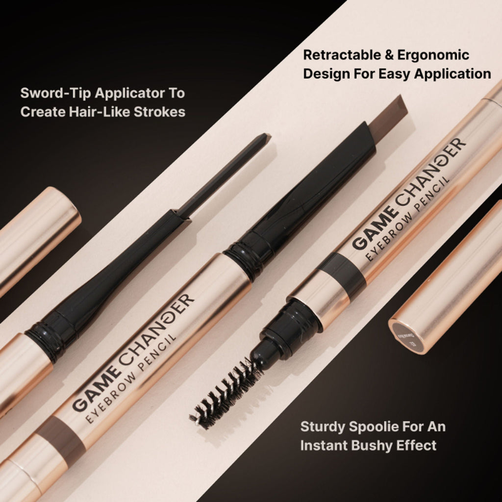 Swiss Beauty Select Game Changer Eyebrow Pencil - 1 Ash Brown | Grocsy