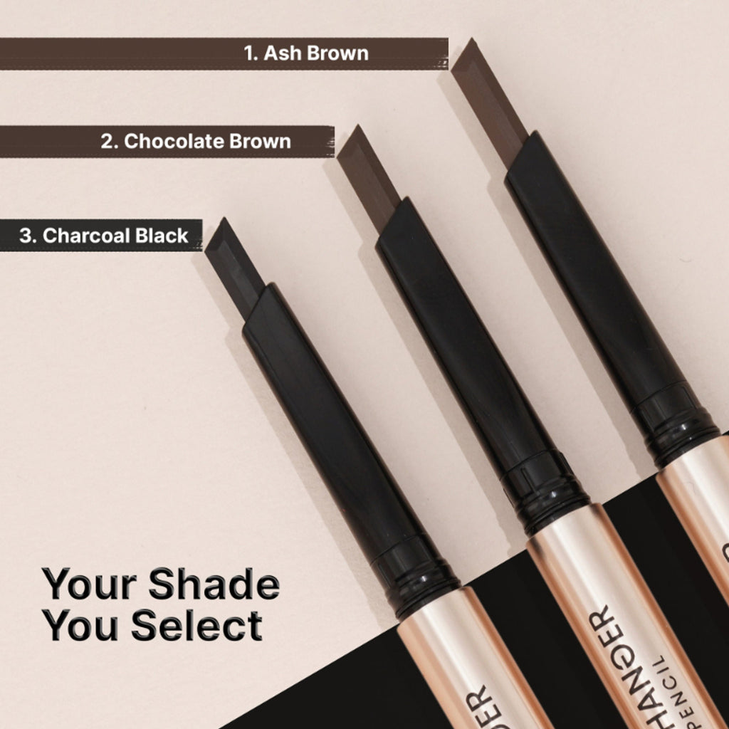 Swiss Beauty Select Game Changer Eyebrow Pencil - 1 Ash Brown | Grocsy