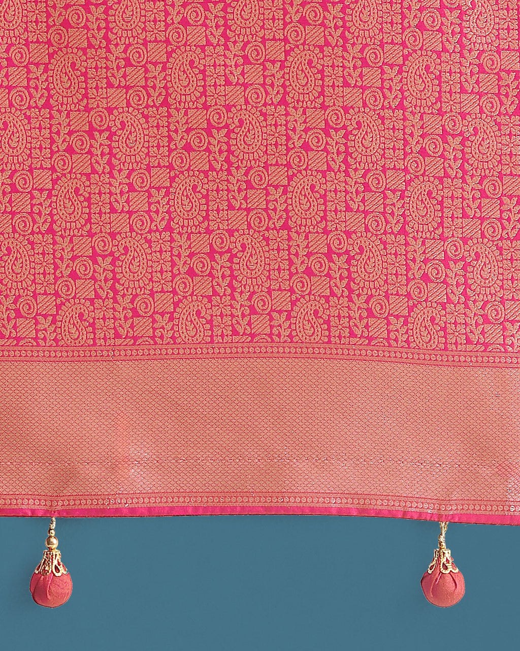 Monjolika Fashion Light Pink Colour Banarasi Silk Zari Weaving Classic Saree | Grocsy
