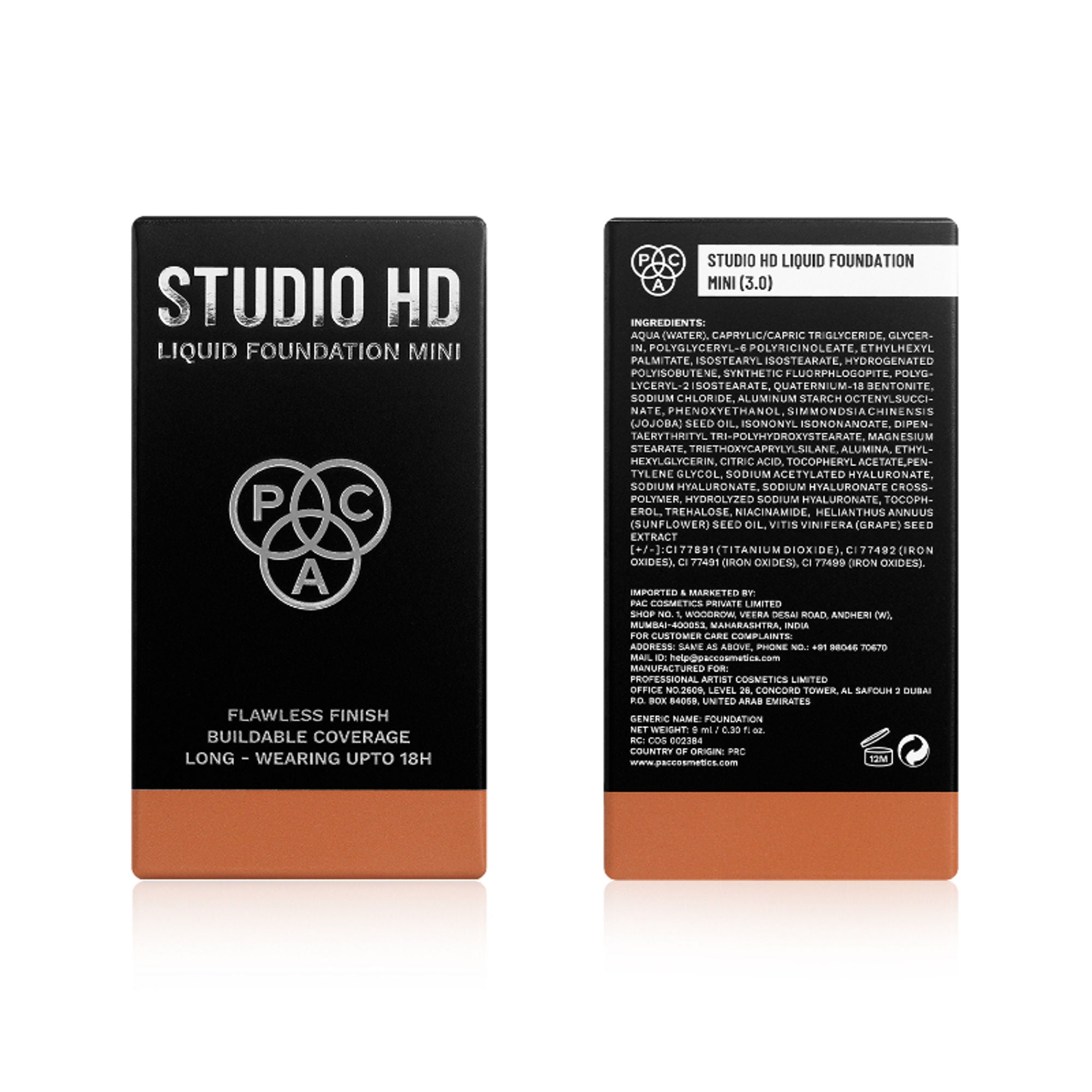PAC Studio HD Liquid Mini Foundation - 3 | Grocsy