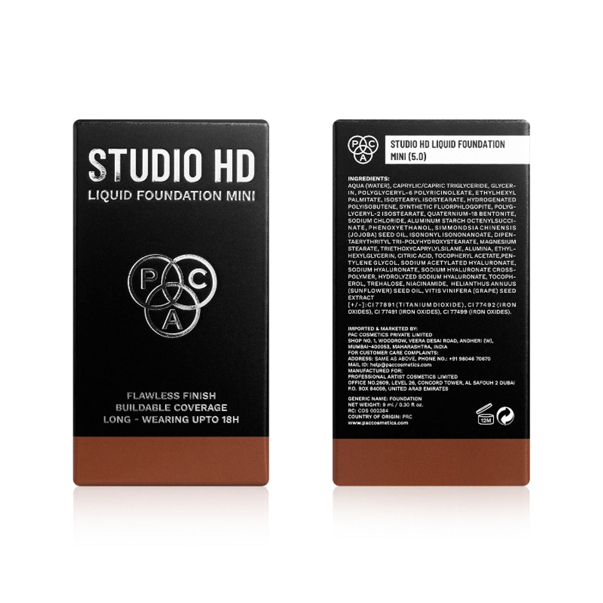 PAC Studio HD Liquid Mini Foundation - 5 | Grocsy
