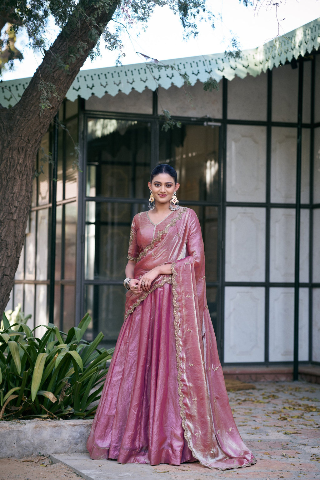 Lorenvalley Fashion Lightpink Fendi Silk Sequins And Thread Embroidery Work Belt Lehenga Choli With Dupatta | Grocsy