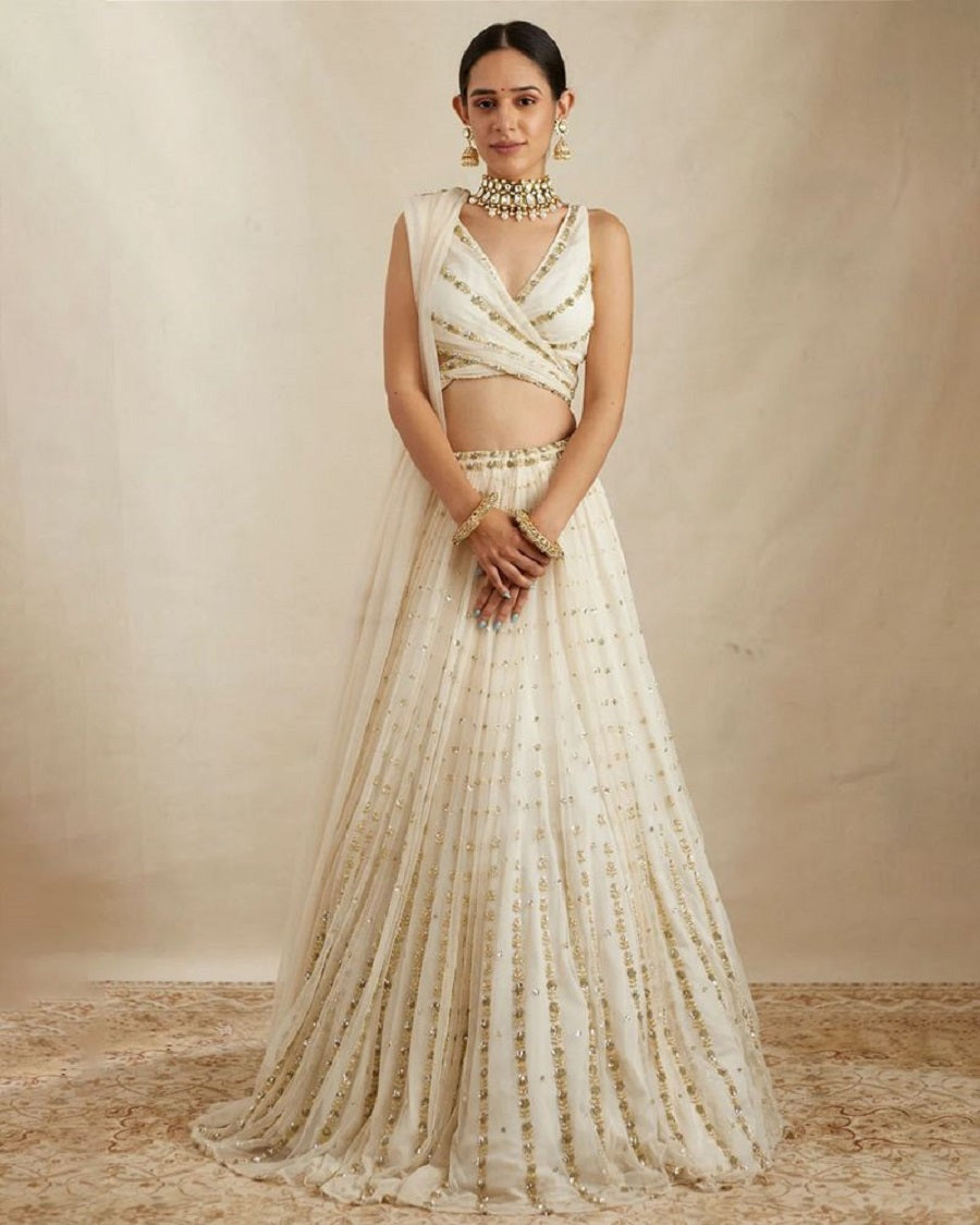 Lehenga Mart Glamorous Designer Lehenga Choli for Bridal and Bridesmaids Wedding Wear Choli | Grocsy