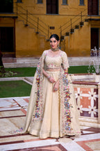 Lorenvalley Fashion Off White Raspberry Plain with Canvas and Can Can Lehenga Choli with Dupatta | Grocsy