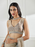 kasee Embellished Beads and Stones Pure Silk Saree | Grocsy