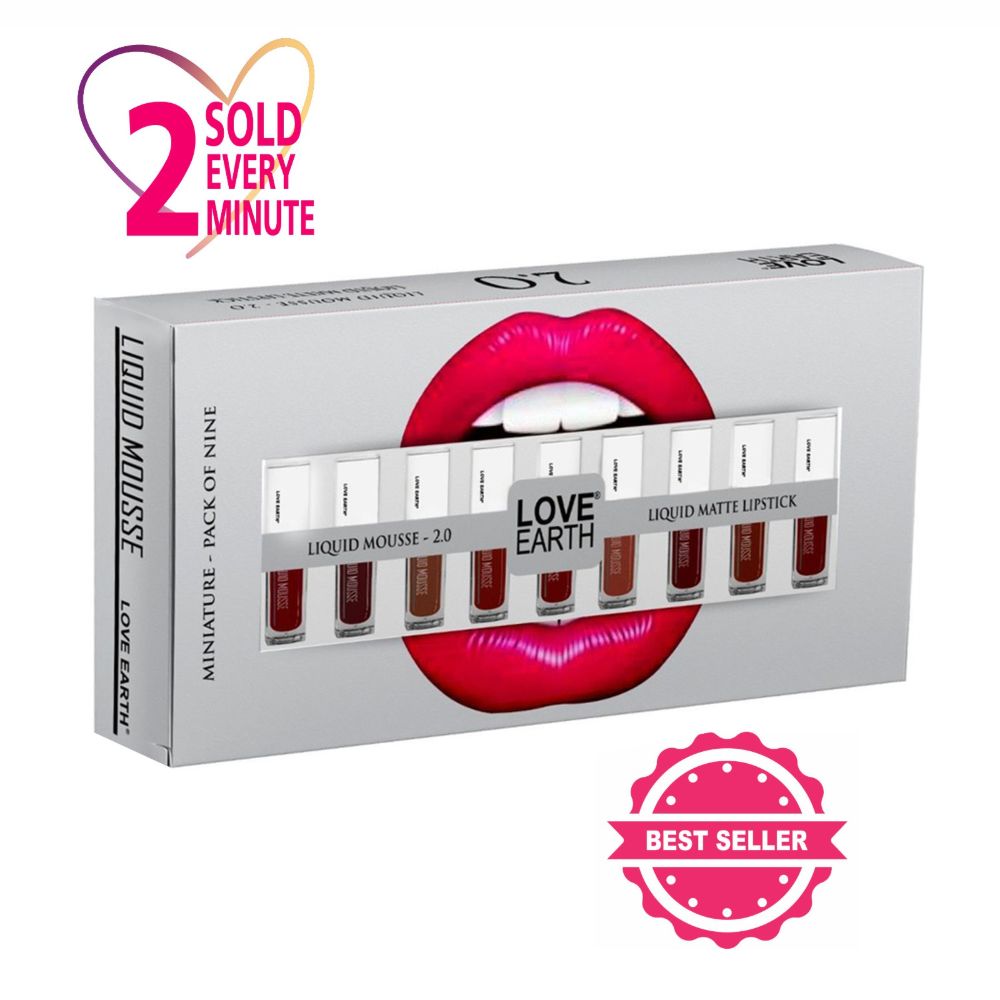 Love Earth Liquid Mousse Lipstick 2.O | Grocsy