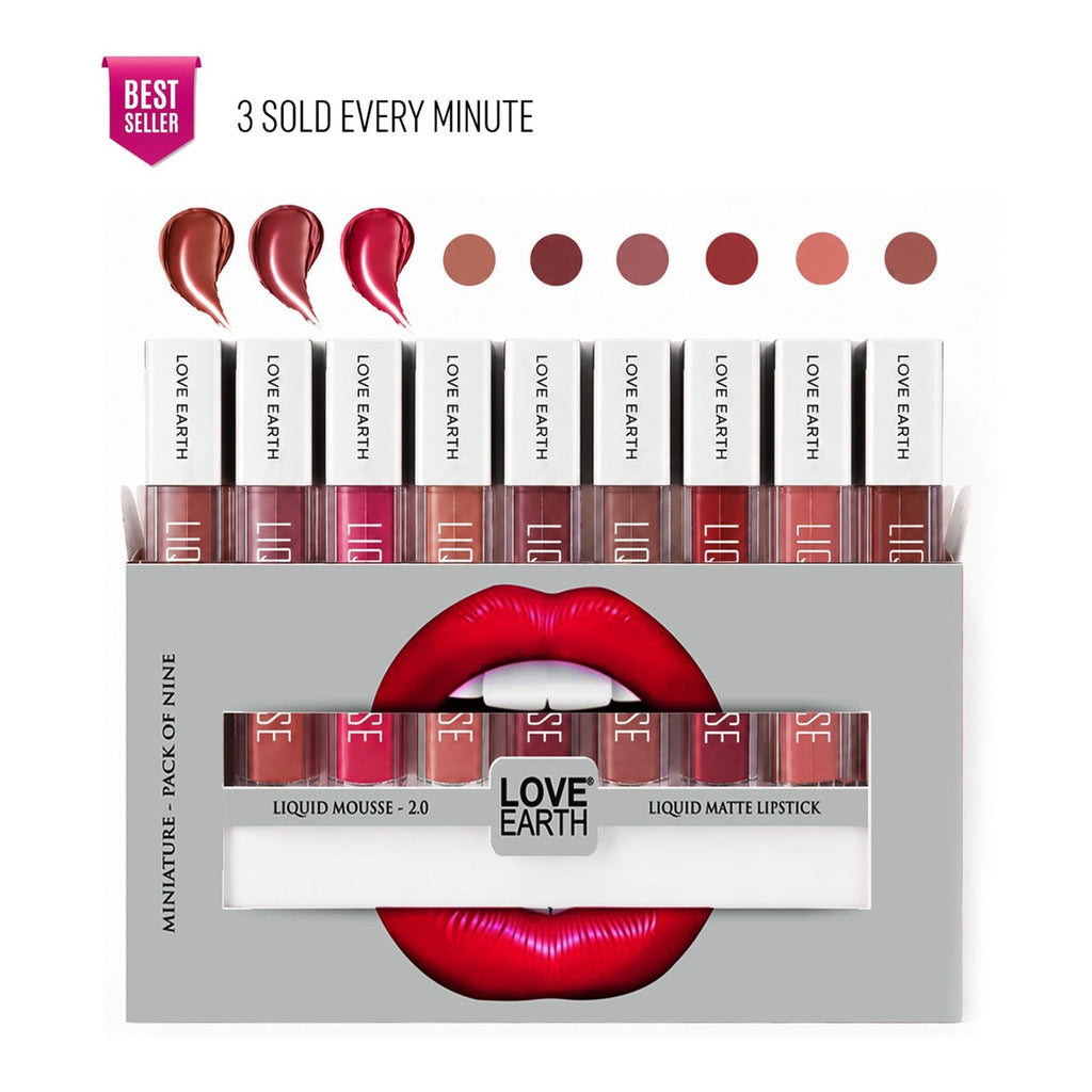 Love Earth Liquid Mousse Lipstick 2.O | Grocsy