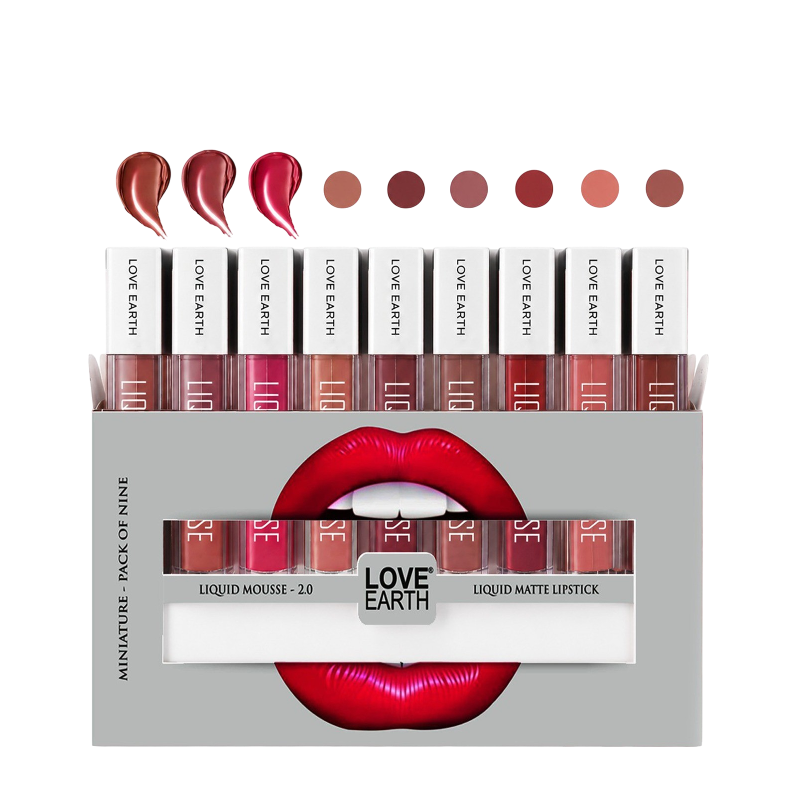 Love Earth Liquid Mousse Lipstick 2.O | Grocsy