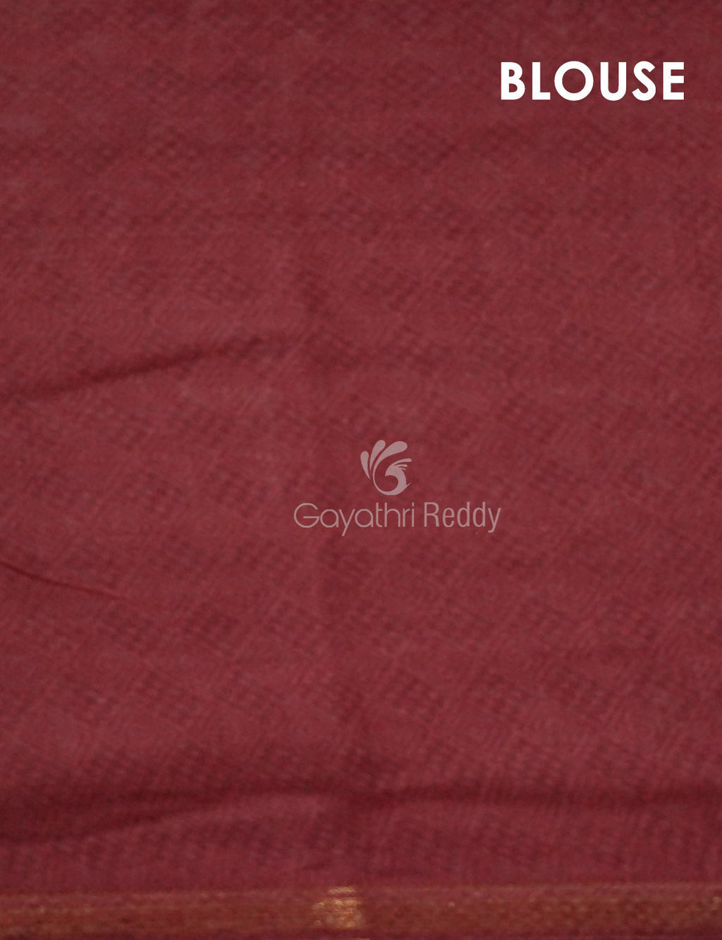 Mix of Orange and Teracotta Red Printed Semi Chanderi Saree By Gayathri Reddy Designer Studio | Grocsy