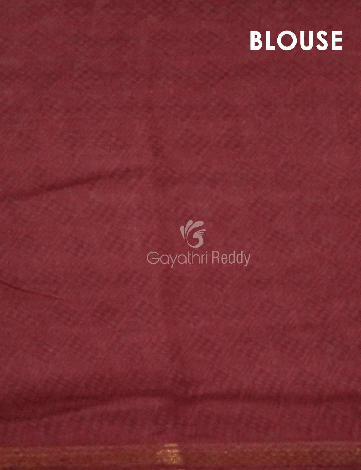 Mix of Orange and Teracotta Red Printed Semi Chanderi Saree By Gayathri Reddy Designer Studio | Grocsy