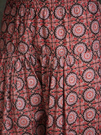 Indo Era Floral Printed V-Neck Pure Cotton Straight Kurta With Salwar | Grocsy