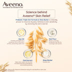 Aveeno Skin Relief Moisturising Lotion - Oat + Shea Butter Body Moisturizer For Dry & Sensitive Skin | Grocsy