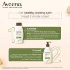 Aveeno Daily Moisturising Body Wash - Prebiotic Oat Cleanse, Moisturize Normal, Dry & Sensitive Skin | Grocsy