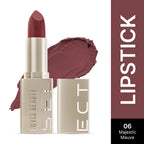 Swiss Beauty Select Creme Touch Hydrating Lipstick - 6 Majestic Mauve | Grocsy