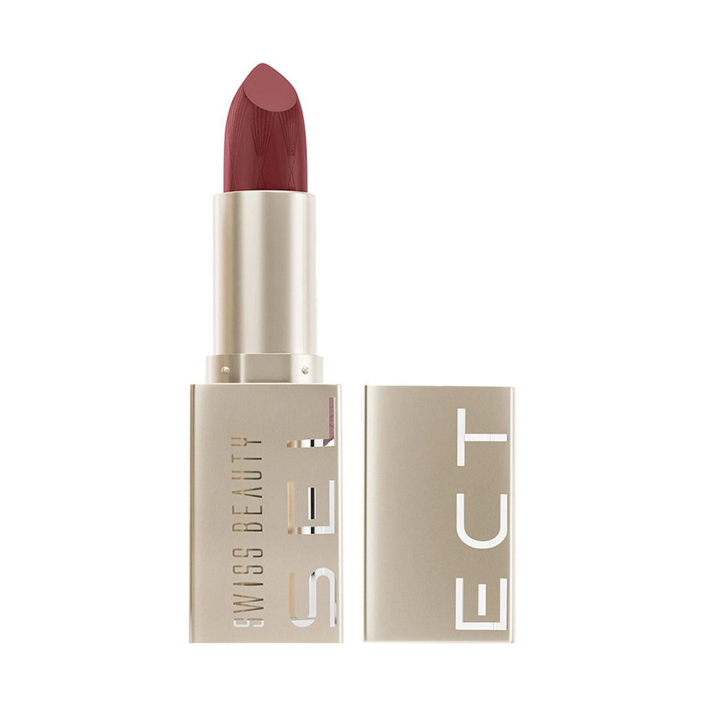 Swiss Beauty Select Creme Touch Hydrating Lipstick - 6 Majestic Mauve | Grocsy