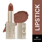 Swiss Beauty Select Creme Touch Hydrating Lipstick - 7 Noble Nude | Grocsy