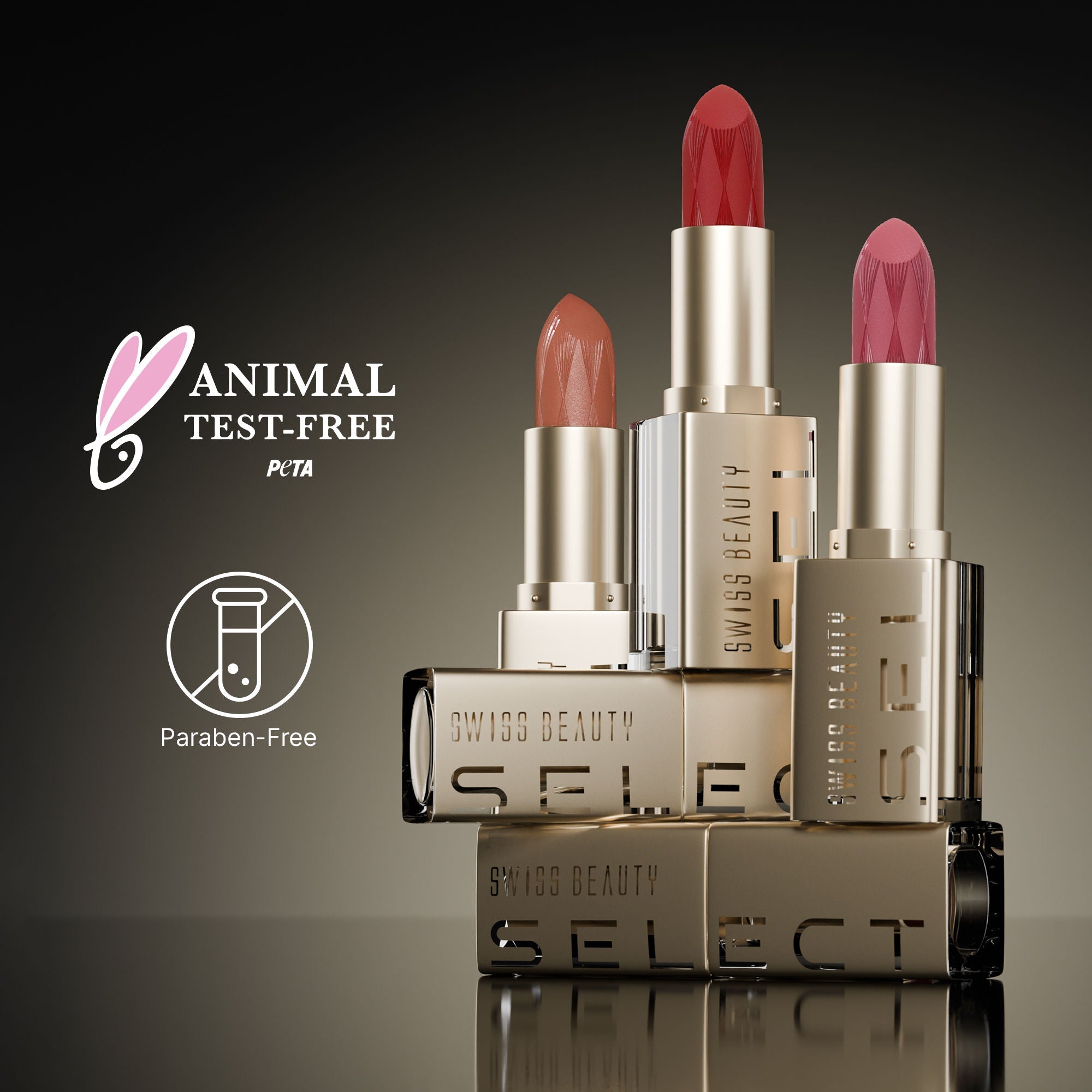 Swiss Beauty Select Creme Touch Hydrating Lipstick - 7 Noble Nude | Grocsy