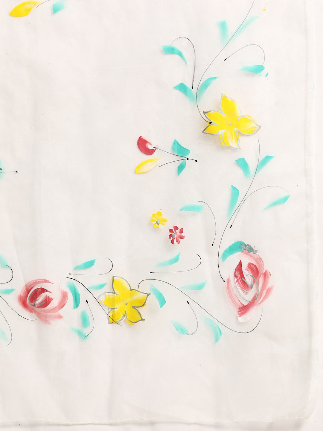 Sangria Women Embroidered Thread Work Pure Cotton Kurta with Palazzos & With Dupatta | Grocsy