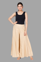House of RP Women's Brown Rayon Printed Trousers | Grocsy