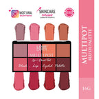 Love Earth Blush, Lips, Eyelid Palette With Richness Of Jojoba Oil And Vitamin E | Grocsy