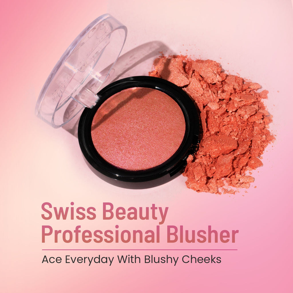 Swiss Beauty Professional Blusher - 04 Silver | Grocsy