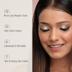 Swiss Beauty Metallic Liquid Eyeshadow - 01 | Grocsy