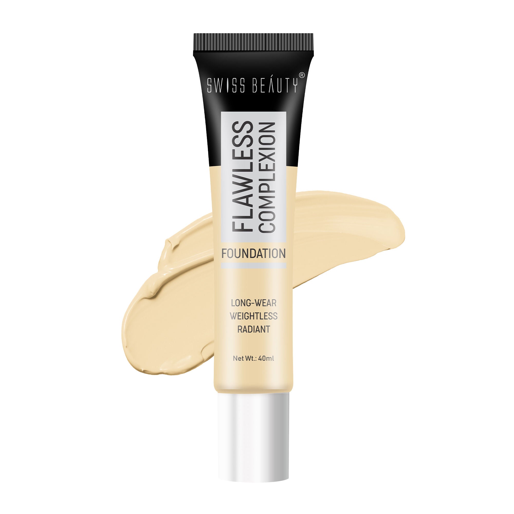 Swiss Beauty Flawless Complexion Foundation - 2 Fair Ivory | Grocsy