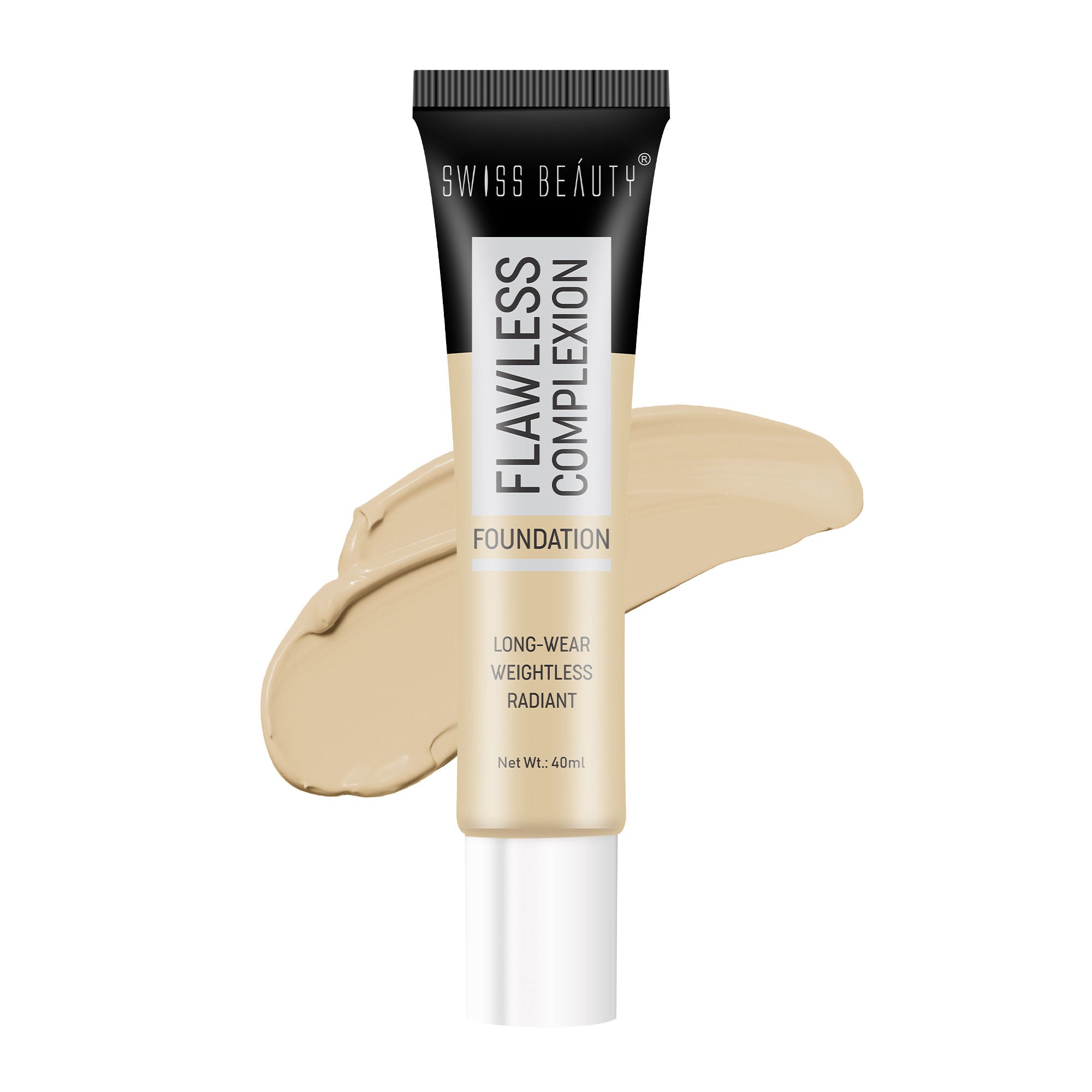 Swiss Beauty Flawless Complexion Foundation - 4 Nude Warm | Grocsy
