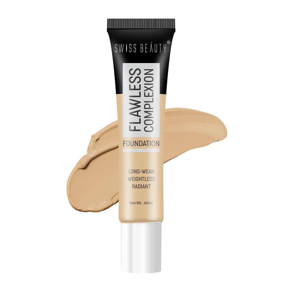 Swiss Beauty Flawless Complexion Foundation - 5 Pale Medium | Grocsy