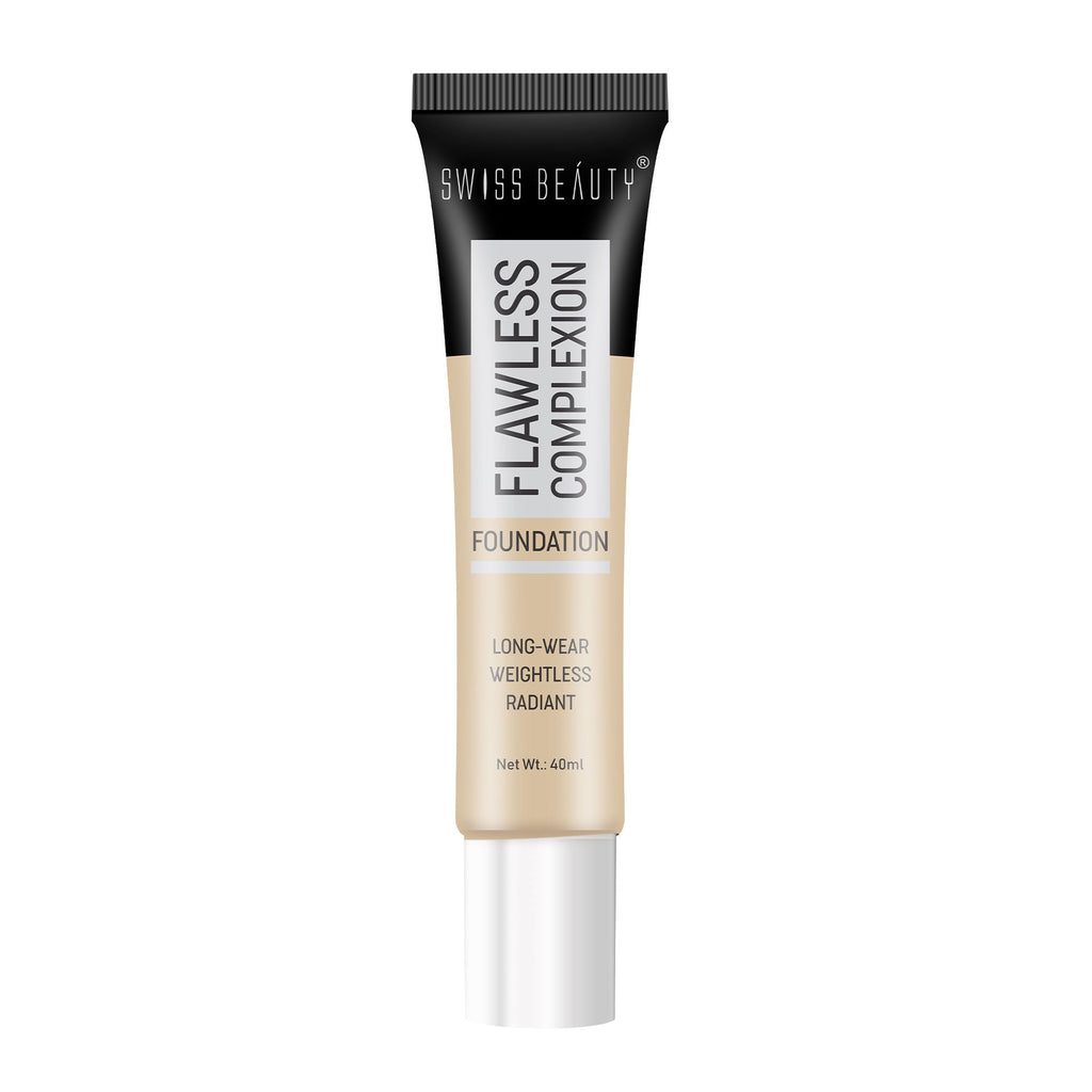 Swiss Beauty Flawless Complexion Foundation - 6 Beige Sand | Grocsy