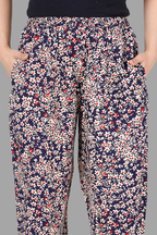 House of RP Women's Multicolor Rayon Printed Trousers | Grocsy