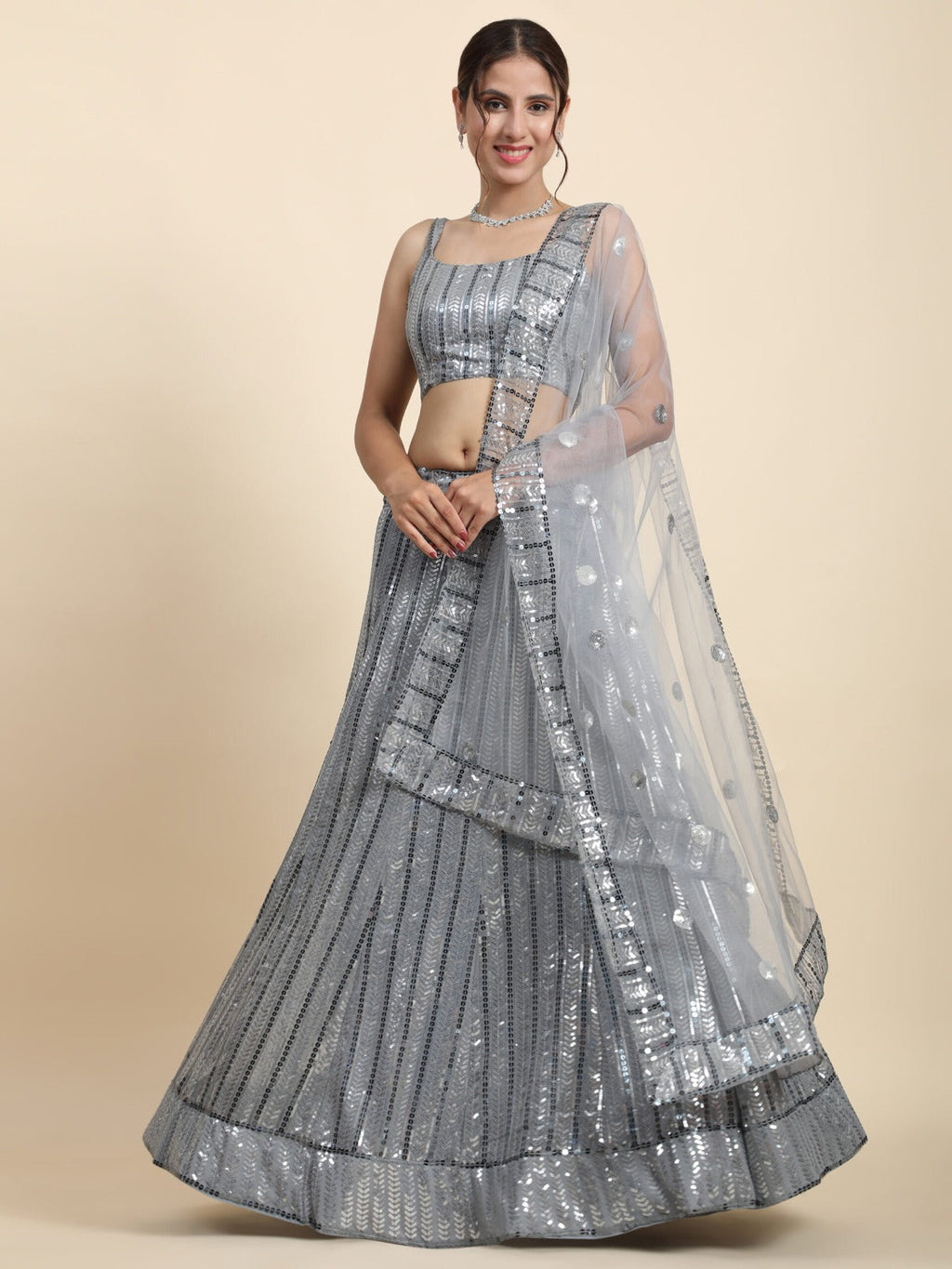 Lehenga Mart Glamorous Designer Lehenga Choli for Bridal and Bridesmaids Wedding Wear Choli | Grocsy