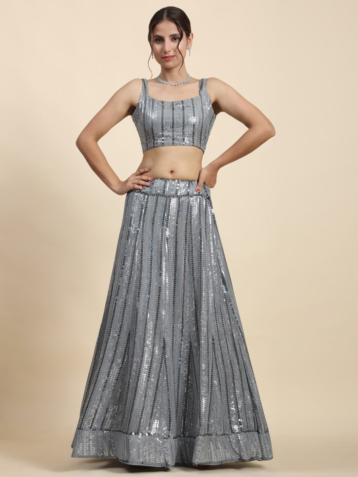 Lehenga Mart Glamorous Designer Lehenga Choli for Bridal and Bridesmaids Wedding Wear Choli | Grocsy