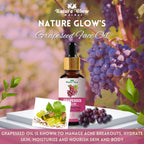 Nature Glow Herbal Grapeseed Facial Oil | Grocsy