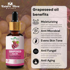 Nature Glow Herbal Grapeseed Facial Oil | Grocsy