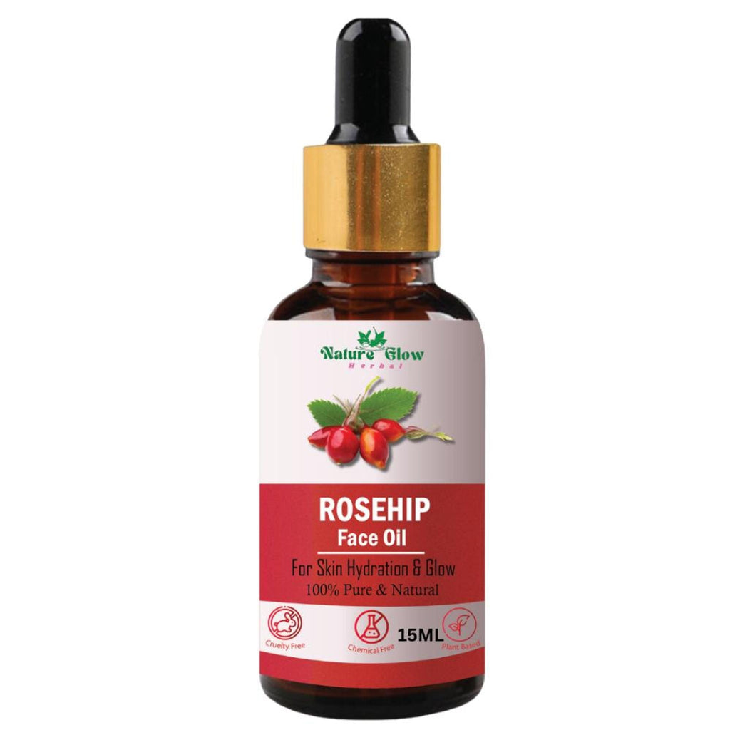 Nature Glow Herbal Rosehip Facial Oil | Grocsy