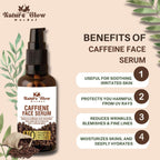 Nature Glow Herbal Caffeine Face Serum | Grocsy