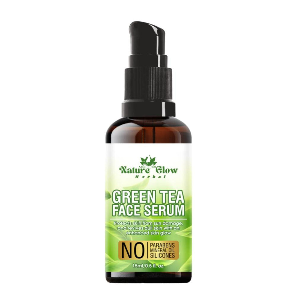 Nature Glow Herbal Green Tea Face Serum | Grocsy