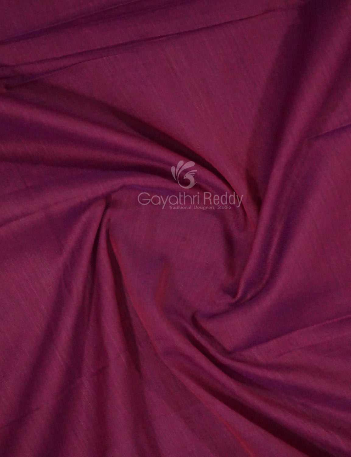 Kalanetha Magenta Pink Colour Zari Kanchi Style Pure Narayanpet Cotton Saree By Gayathri Reddy Designer Studio | Grocsy