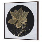 Tehzeeb Creations Golden Embossed Wall Painting | Grocsy