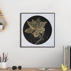 Tehzeeb Creations Golden Embossed Wall Painting | Grocsy