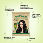 Nisha Nature Mate Henna-Based Hair Color Powder Sachet (Pack of 10) | Grocsy