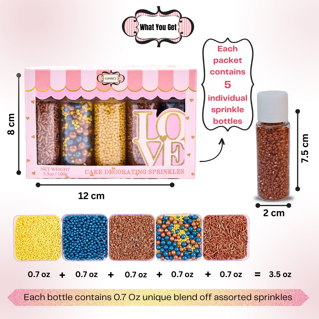 Confect Fusion Mashup Sprinkles FM Multipack 14 | Grocsy